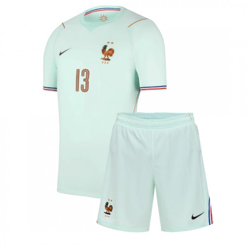 Frankrike Kante #13 Replika Bortatröja Barn VM 2026 Kortärmad (+ Korta byxor)